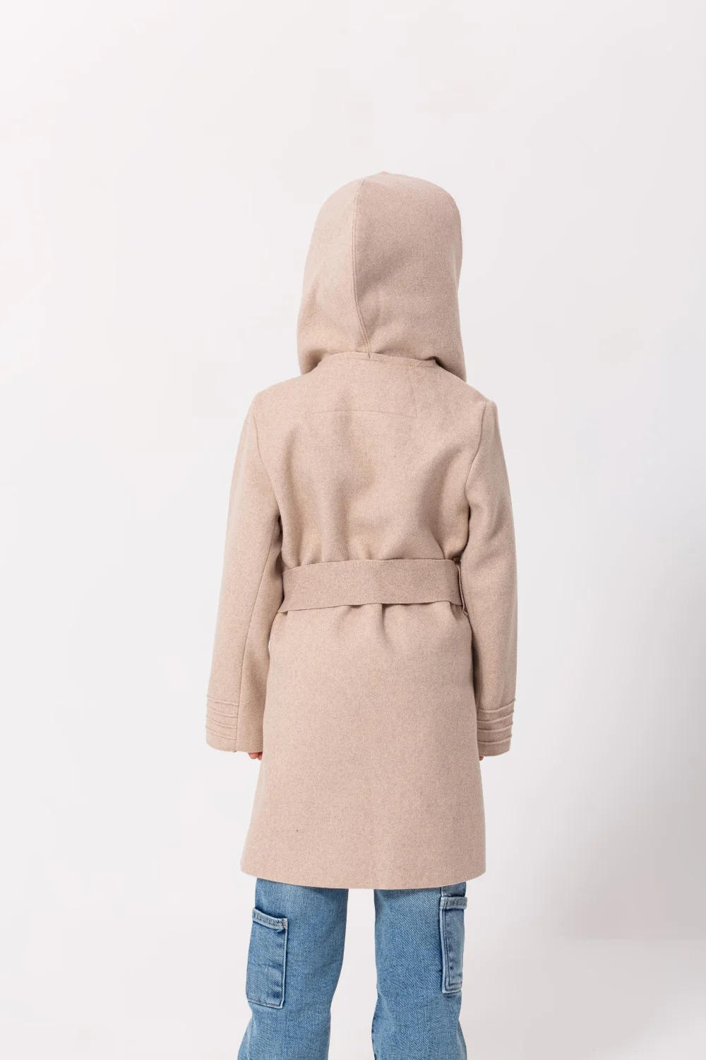 Girl's Padded Comfortable Fit Gogh Coat - Image 2