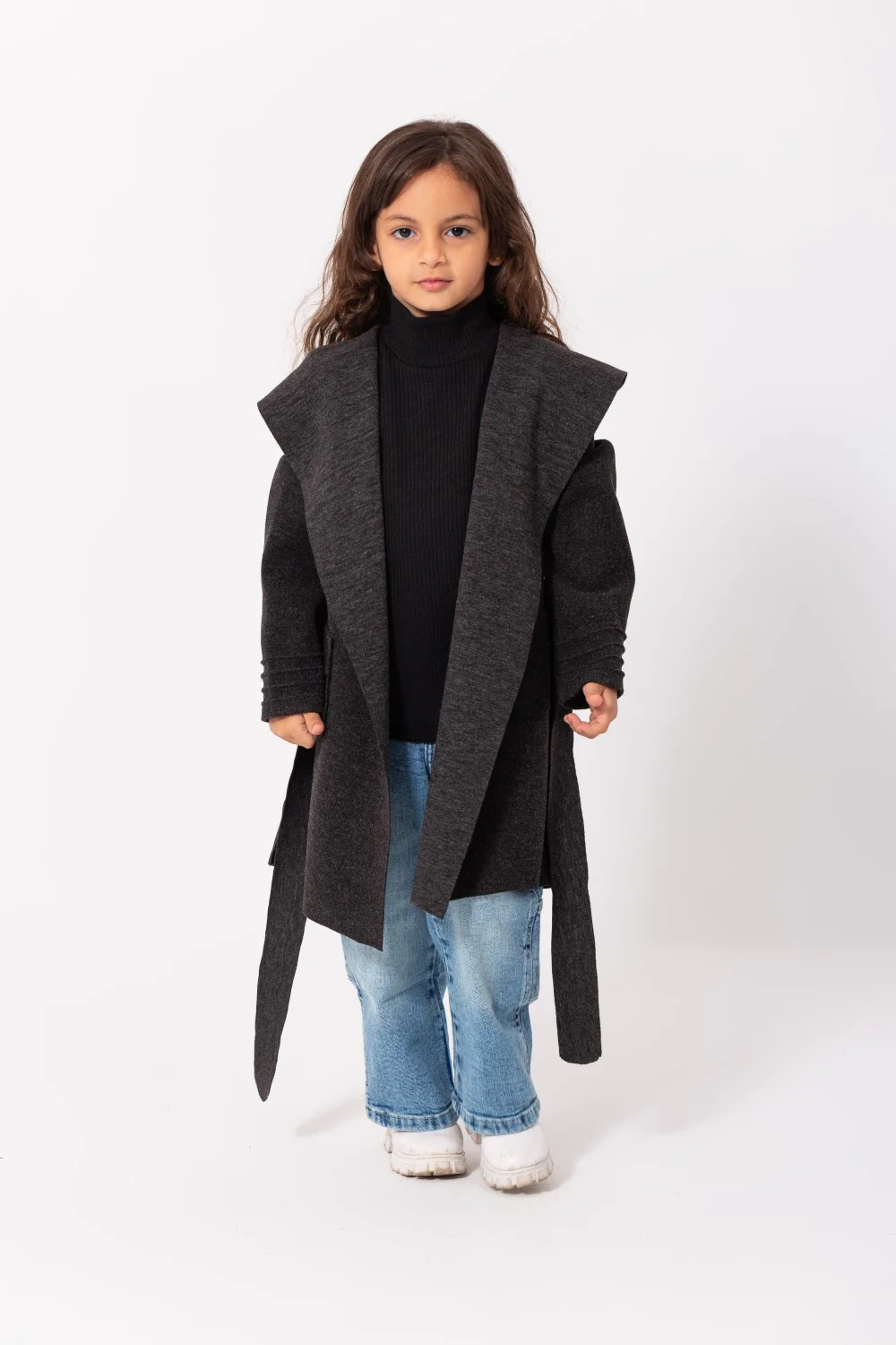 Girl's Padded Comfortable Fit Gogh Coat - Image 4