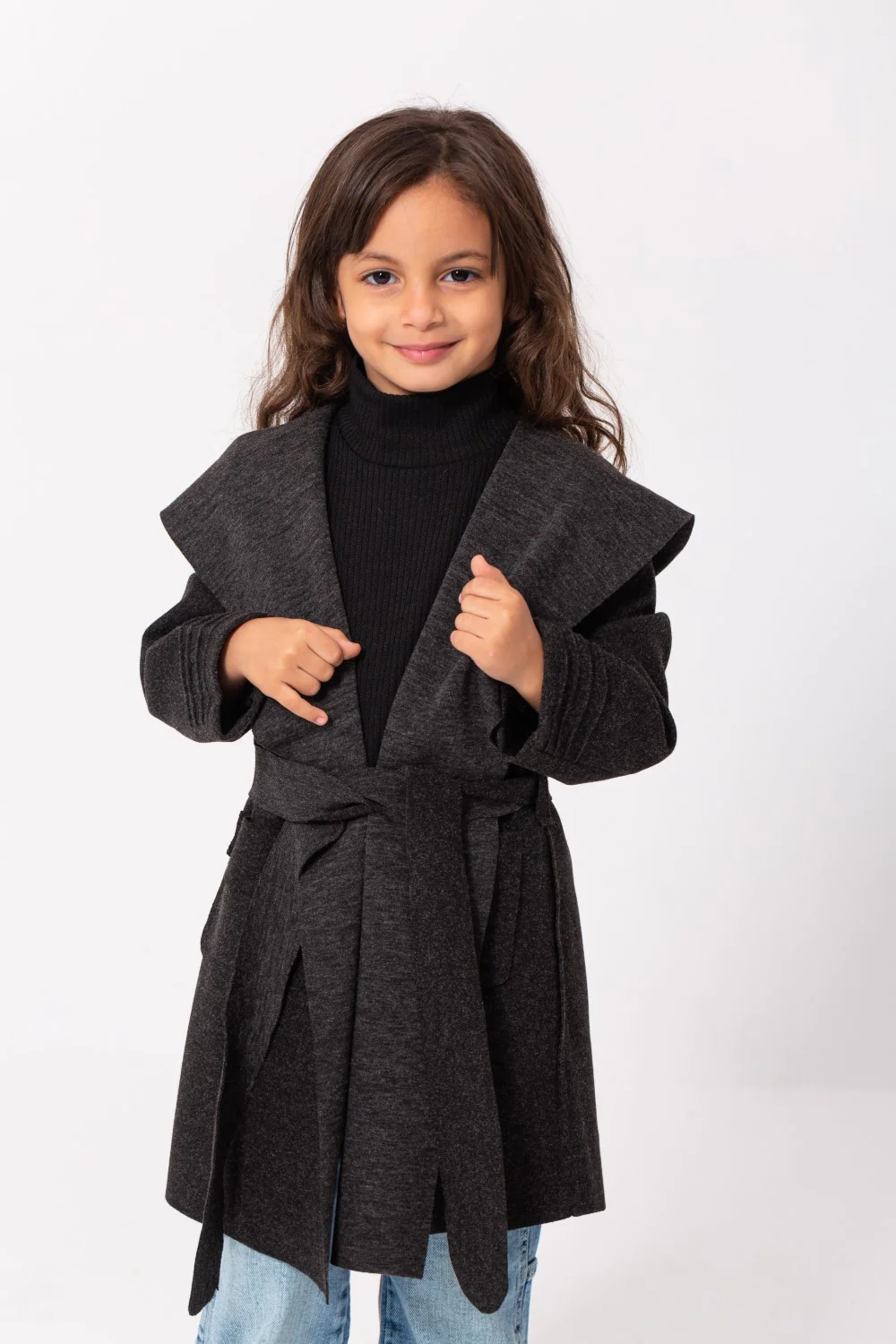 Girl's Padded Comfortable Fit Gogh Coat - Image 6