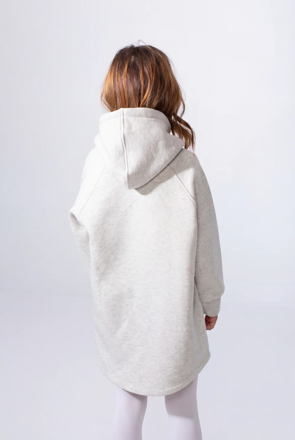 Girl's Slim Fit Long-Sleeve Playful Graphic Print Cozy Casual Melton Hooded Sweatshirt - Image 7