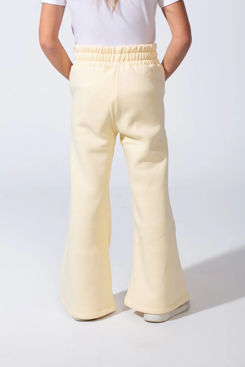 Girl's Slim Fit Practical Material One Side Print Comfy Daily Wear Pants - Image 12