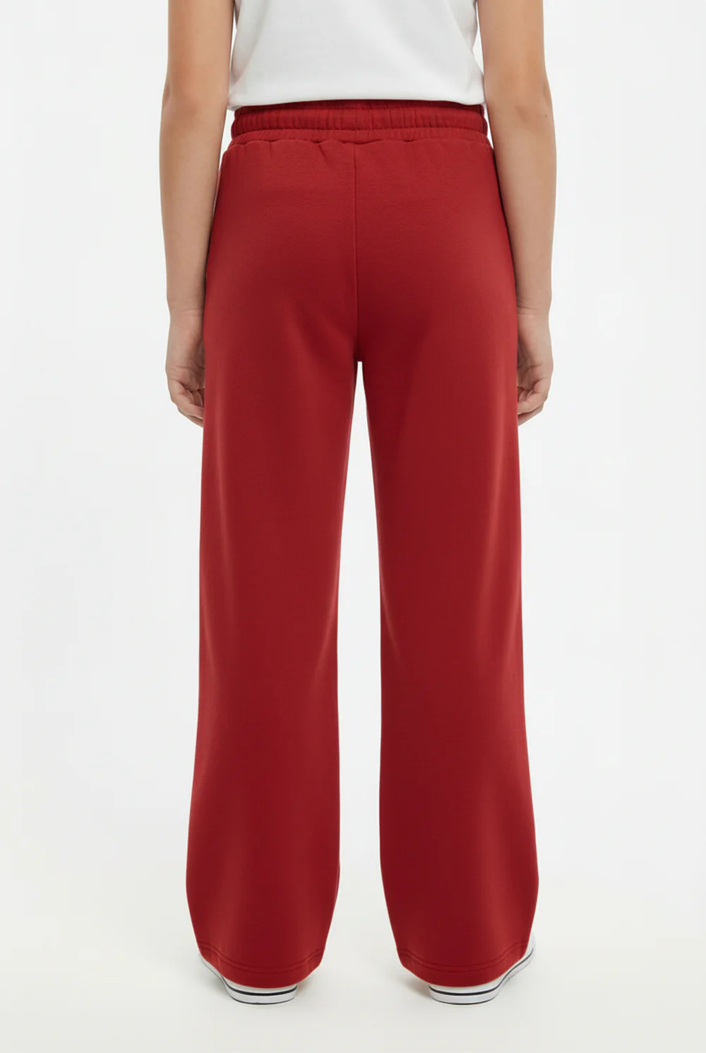 Girl's Slim Fit Practical Material One Side Print Comfy Daily Wear Pants - Image 2