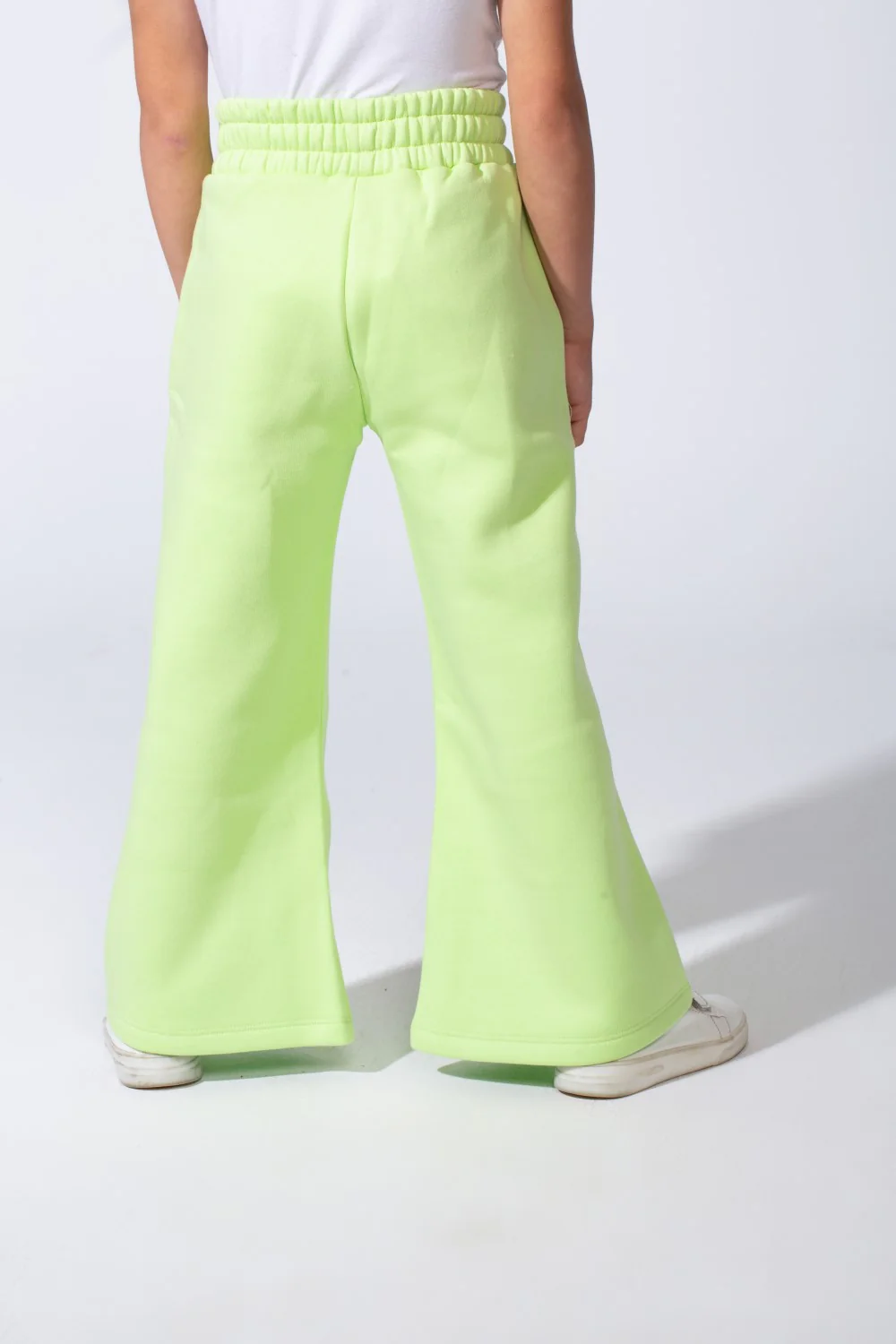 Girl's Slim Fit Practical Material One Side Print Comfy Daily Wear Pants - Image 8