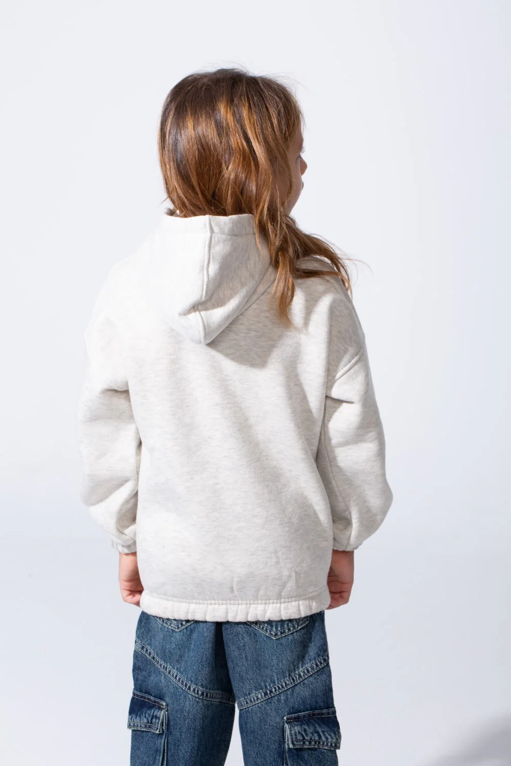 Girl's Soft Comfortable Slim fit Classic Hooded Design Delicate Butterfly Details Front Cute Touch Long Sleeves Elastic Cuffs Perfect Everyday Casual Wear Sweatshirt - Image 10