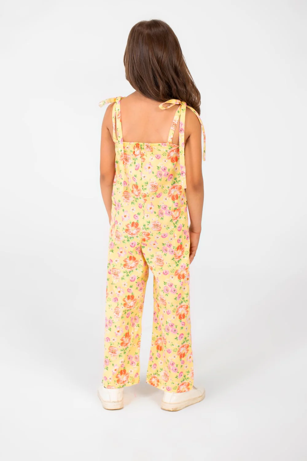 Girl's Summer Jumpsuit Printed Fabric In Distinctive Summer Colors - Image 10