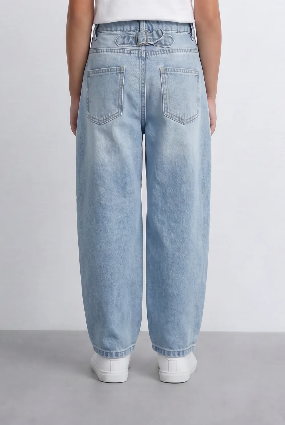 Girl's Tomato Store Mom Fit Denim Jeans High Rise Style Casual Everyday Comfortable Pants - Image 10