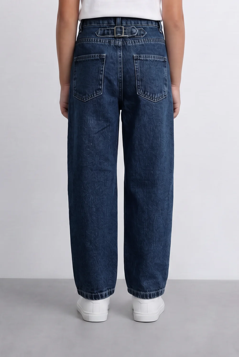 Girl's Tomato Store Mom Fit Denim Jeans High Rise Style Casual Everyday Comfortable Pants - Image 6