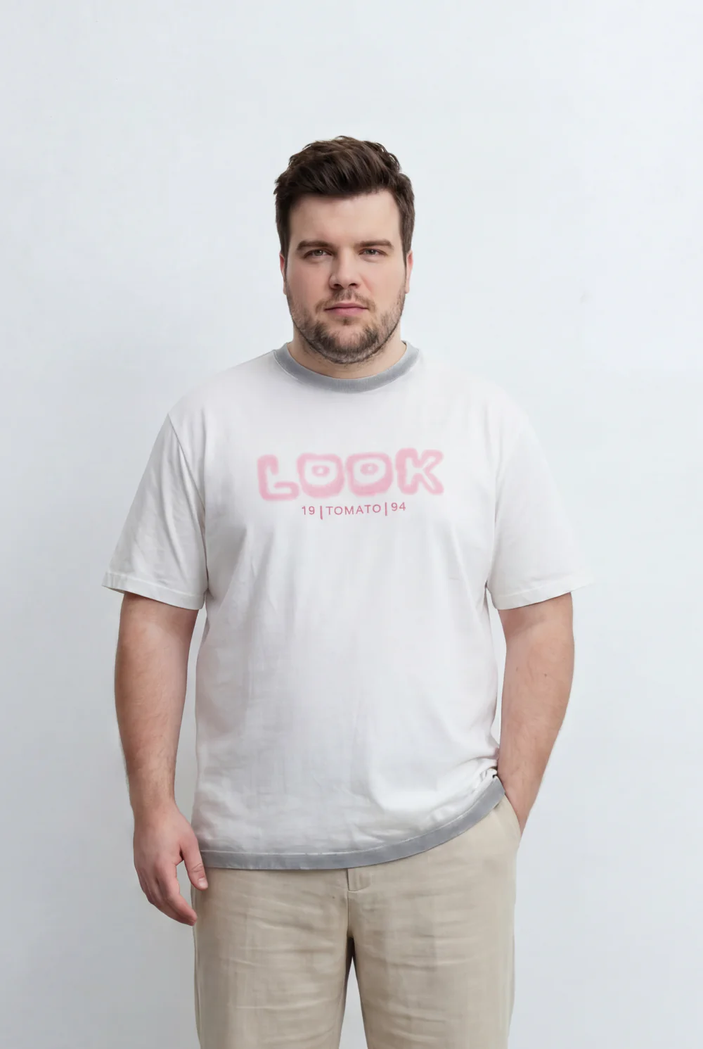 Men’s Tomato Store Big Size Back Graphic T-Shirt Statement Typography Design And Inspirational Artwork Print - Image 5