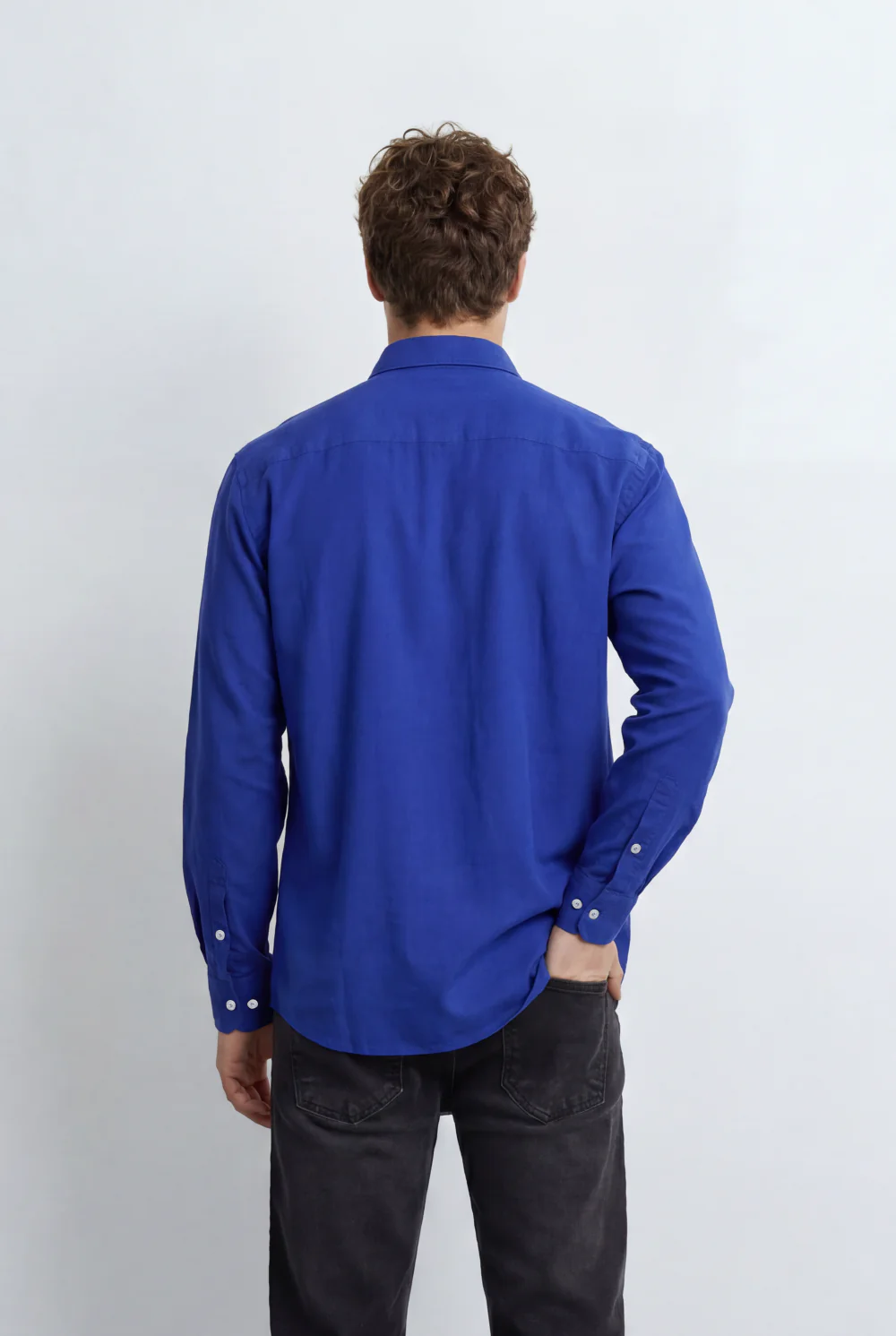 Men’s Tomato Store Regular Fit Shirt Button Down Collar Long Sleeves Tailored Crafted From Breathable Fabric - Image 10