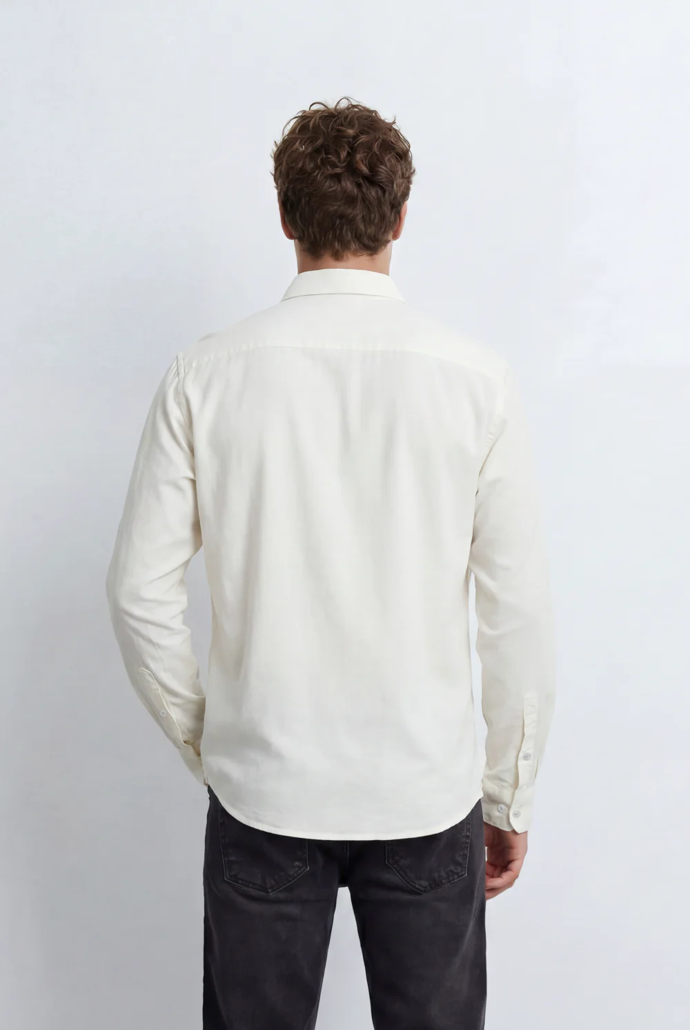 Men’s Tomato Store Regular Fit Shirt Button Down Collar Long Sleeves Tailored Crafted From Breathable Fabric - Image 18