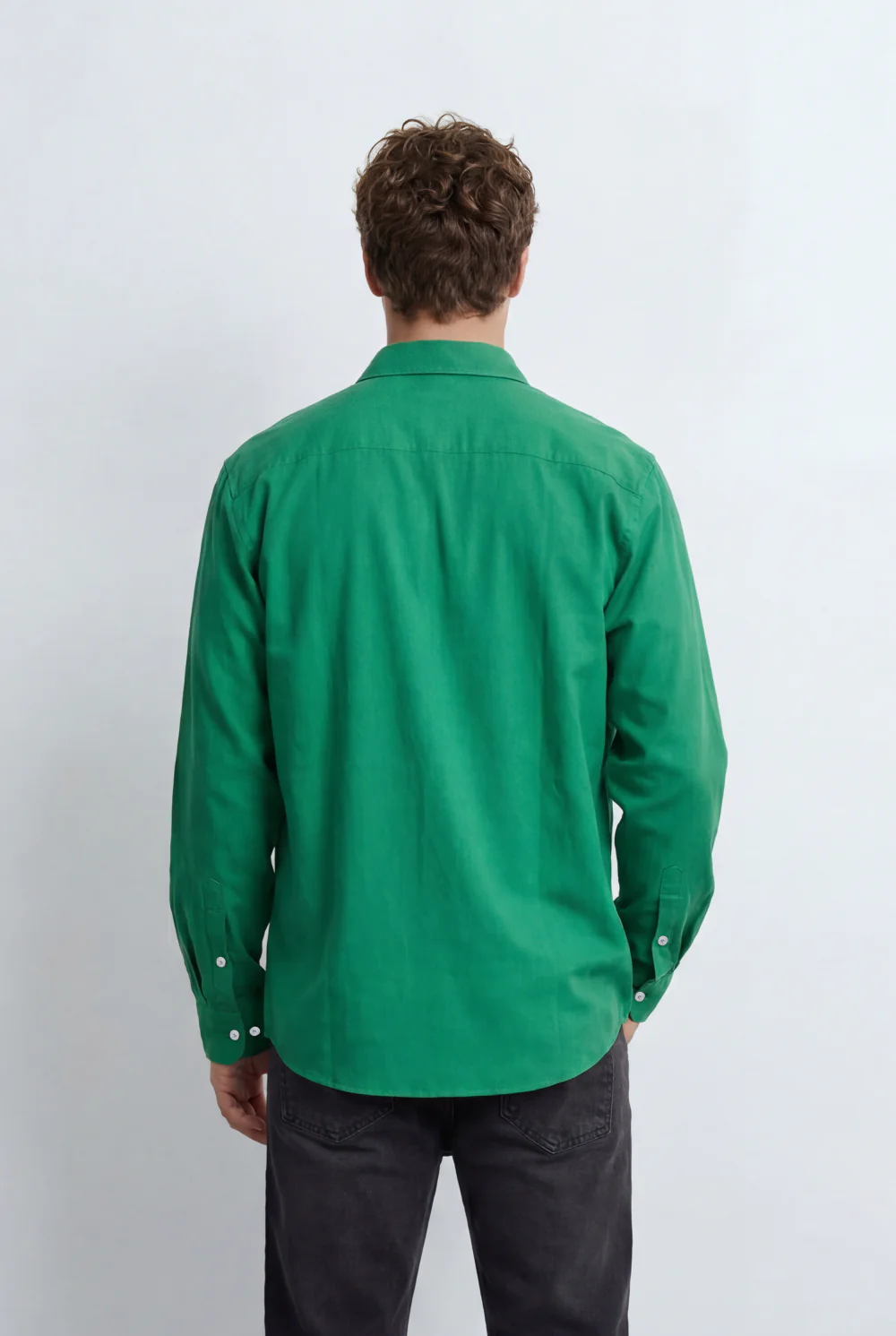 Men’s Tomato Store Regular Fit Shirt Button Down Collar Long Sleeves Tailored Crafted From Breathable Fabric - Image 22