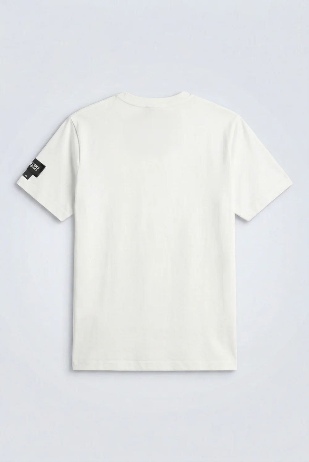 Men’s Ribbed Crew Neckline Tomato Store Signature Shoulder Patch Short Sleeves T-Shirt - Image 18