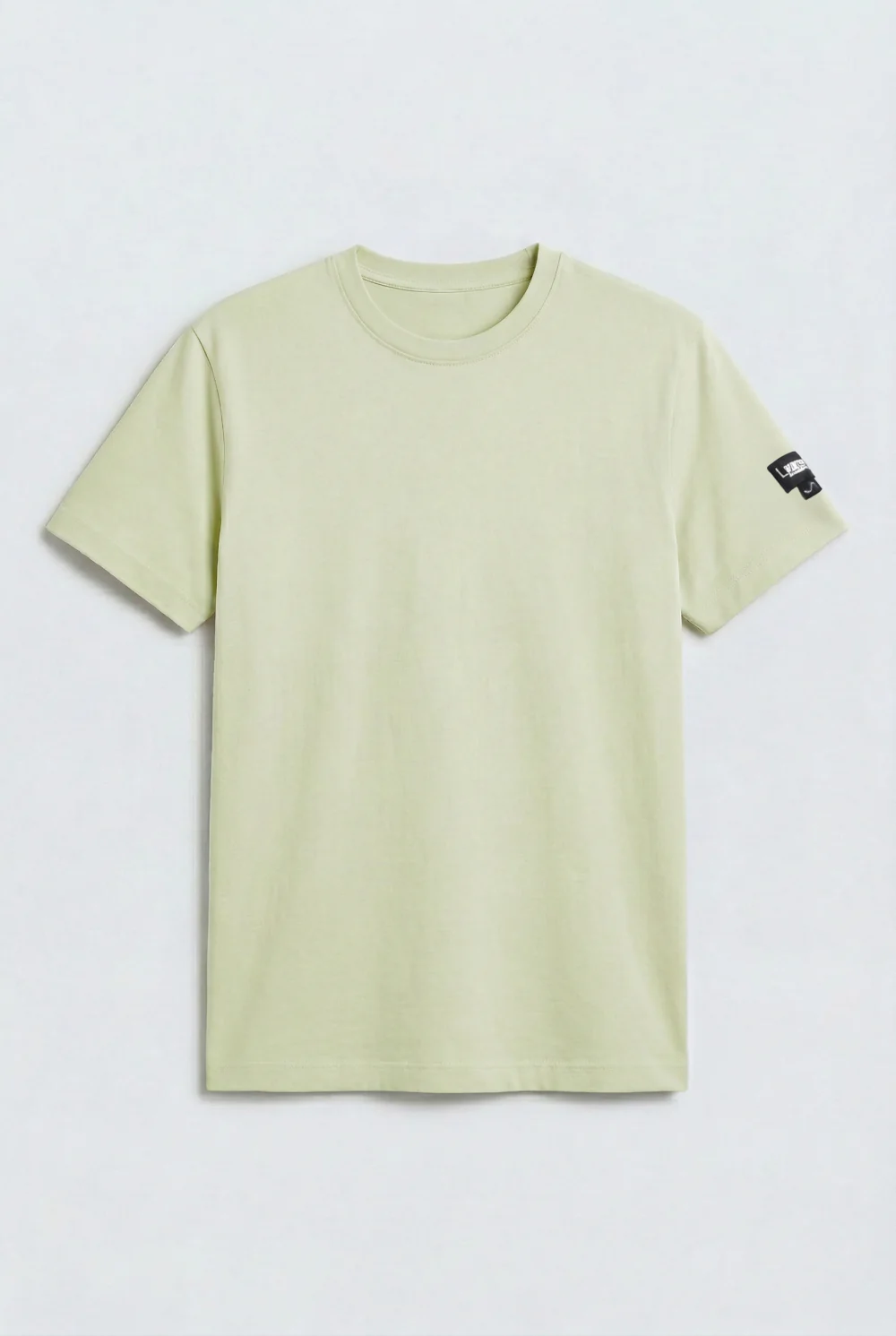 Men’s Ribbed Crew Neckline Tomato Store Signature Shoulder Patch Short Sleeves T-Shirt - Image 26