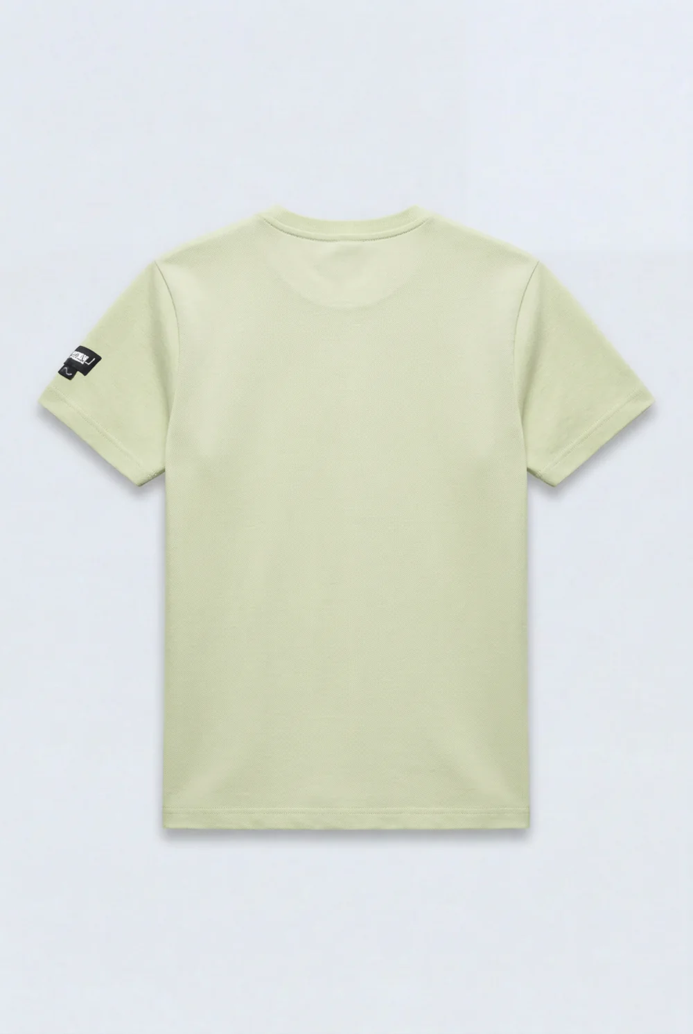 Men’s Ribbed Crew Neckline Tomato Store Signature Shoulder Patch Short Sleeves T-Shirt - Image 30