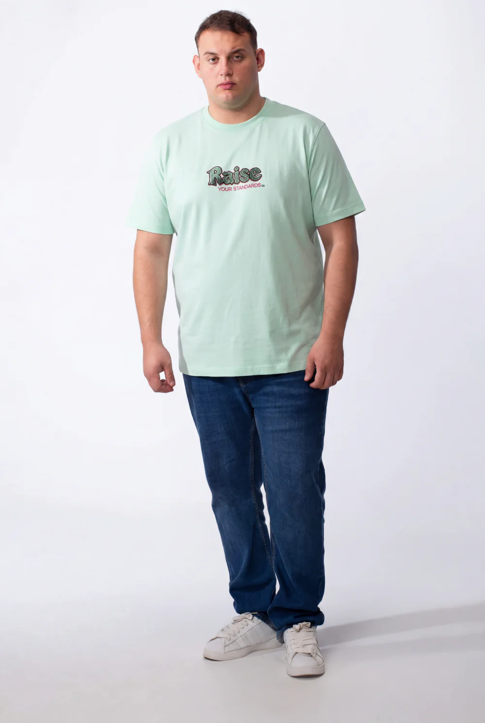 Men’s Tomato Store Back Statement Big Size T-Shirt Comfort Fit Small Front Logo Detail - Image 3