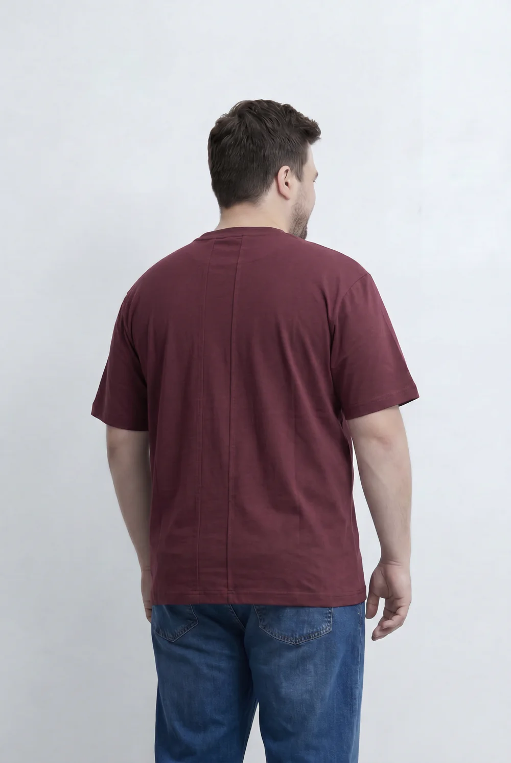 Men’s Tomato Store Big Size T-Shirt Utility Inspired Chest Pocket And Distressed Detail - Image 10