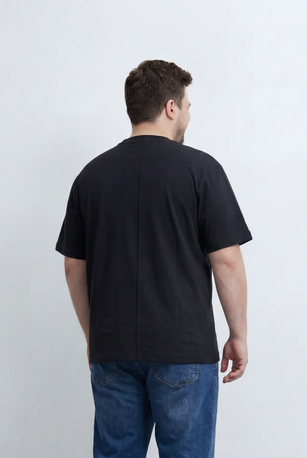 Men’s Tomato Store Big Size T-Shirt Utility Inspired Chest Pocket And Distressed Detail - Image 6