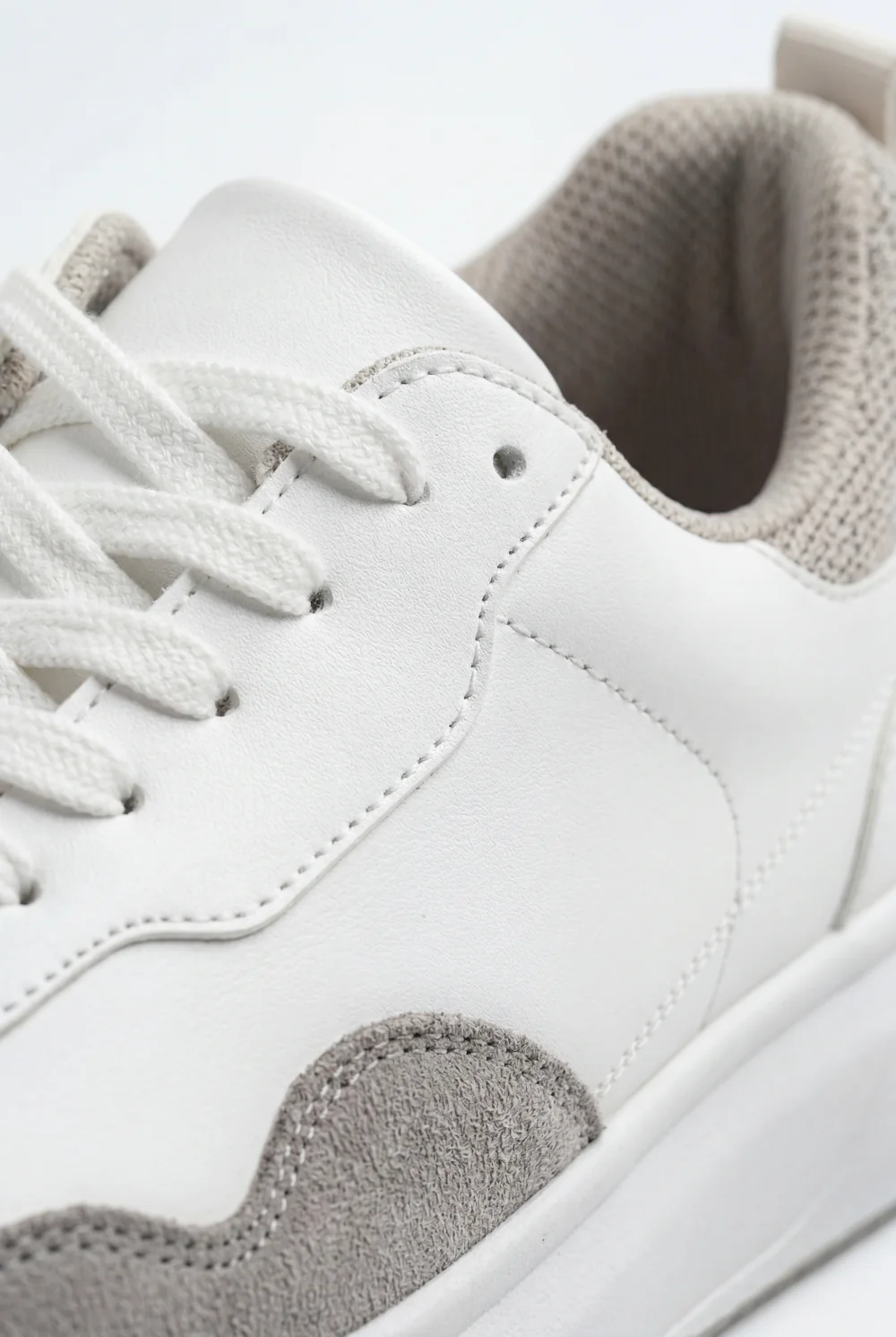 Men’s Tomato Store Casual Leather Sneaker Smooth Upper Clean Panel Shoes - Image 7