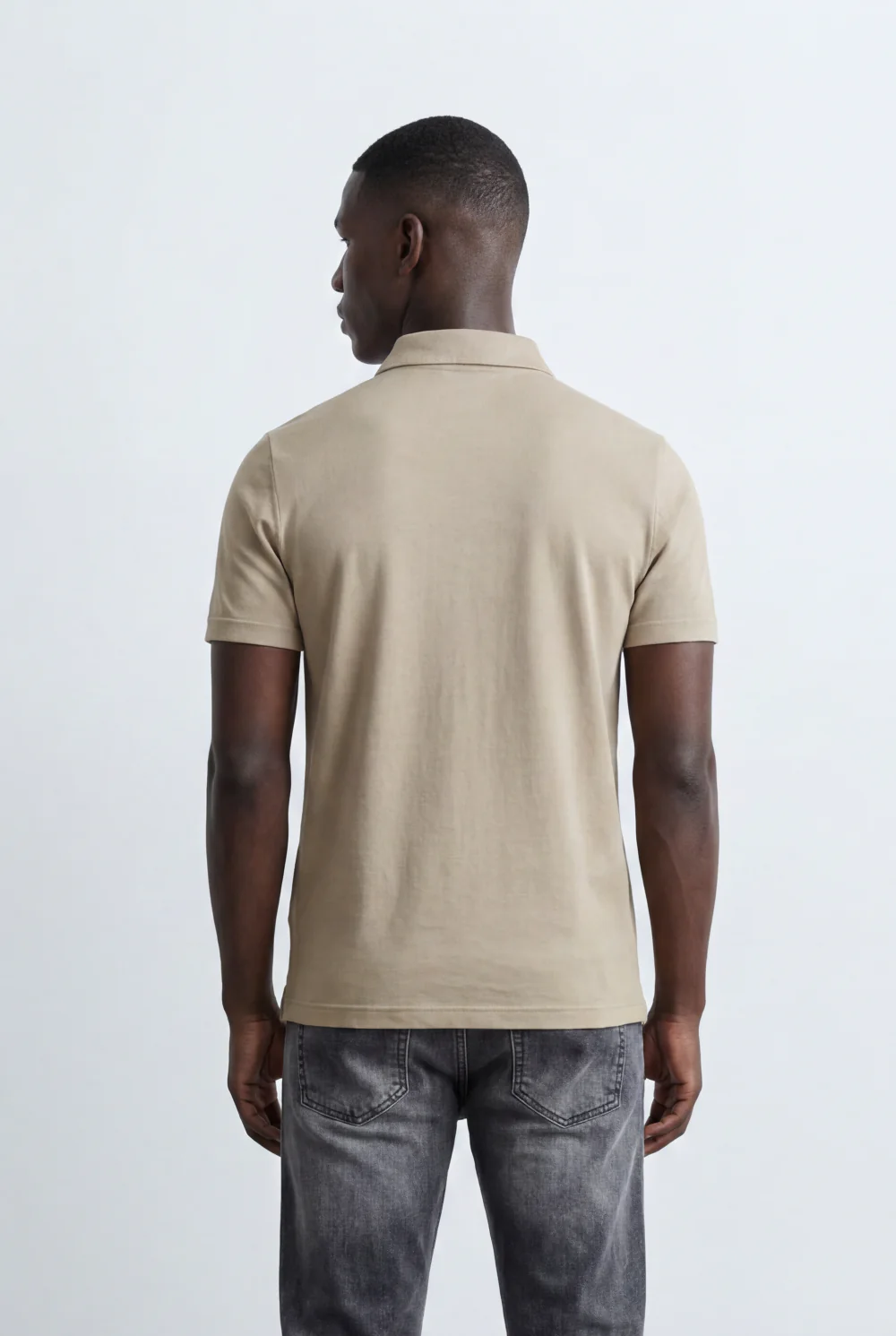 Men’s Tomato Store Classic Polo T-Shirt Clean Minimal Design Two Button Placket - Image 6