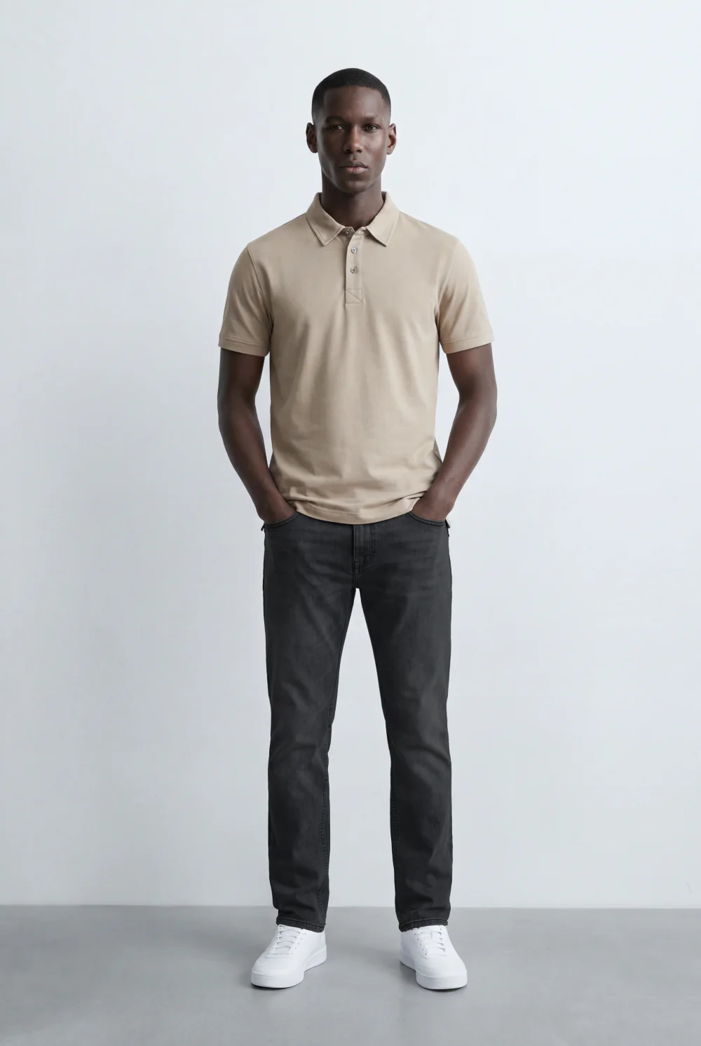 Men’s Tomato Store Classic Polo T-Shirt Clean Minimal Design Two Button Placket - Image 7