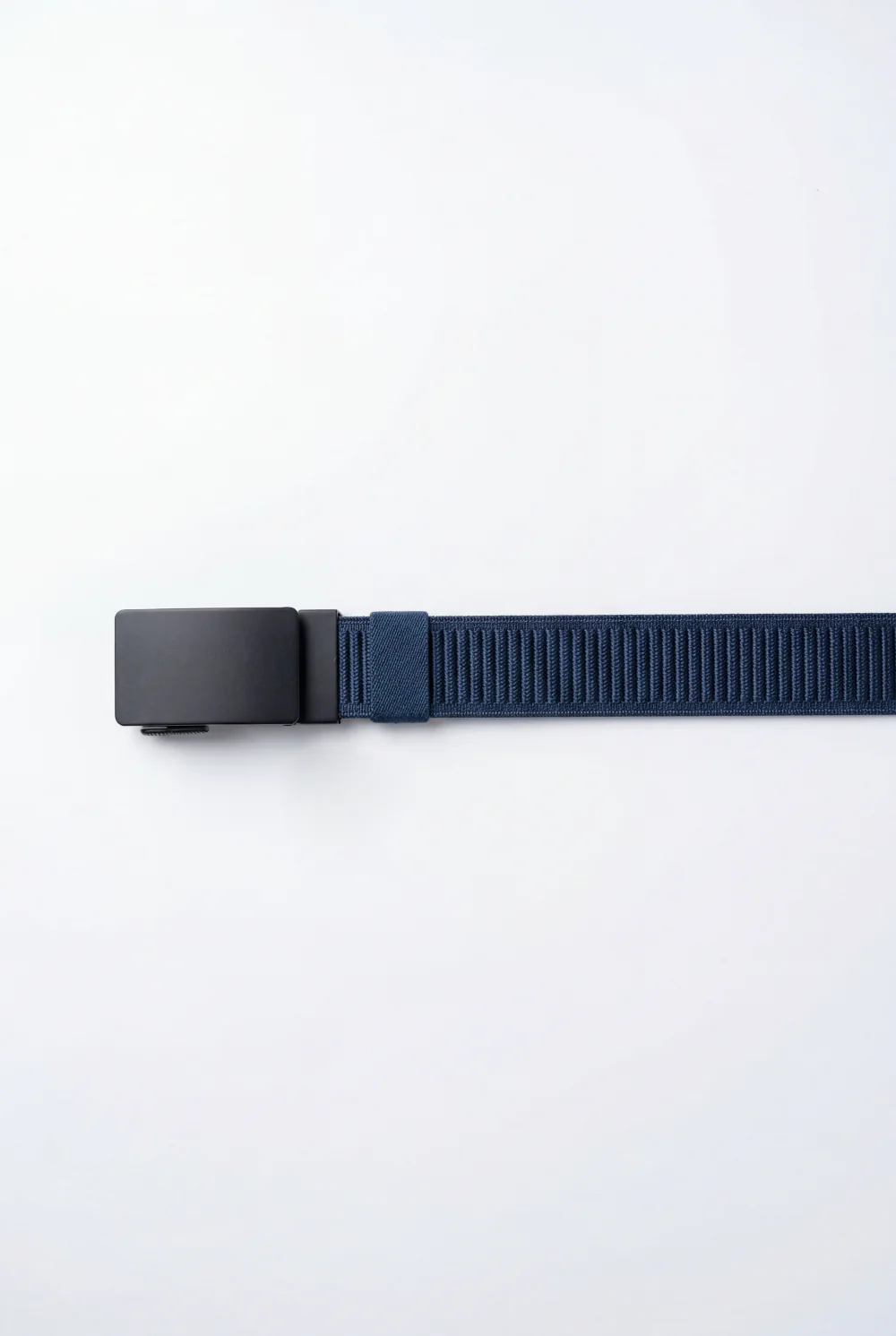 Men’s Tomato Store Clean Web Belt Smooth Matte Plate Buckle Sleek Low Profile Closure - Image 11