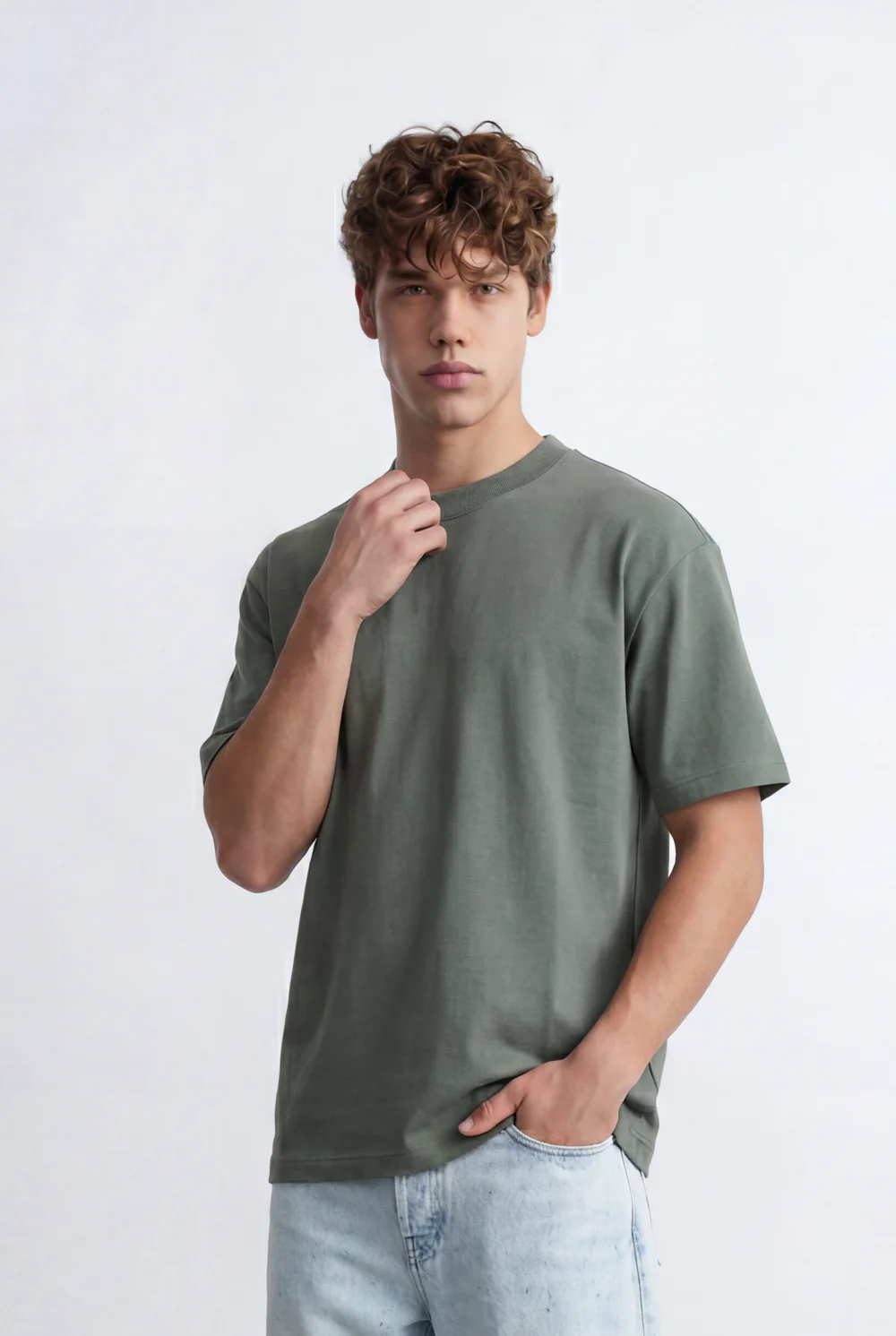 Men’s Tomato Store Core Basic T-Shirt Clean Blank Design Regular Fit - Image 5