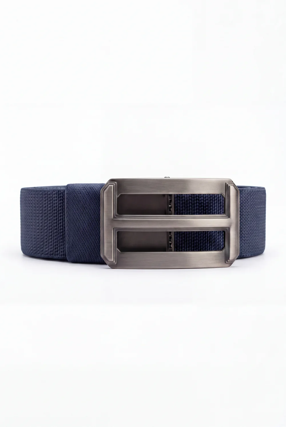 Men’s Tomato Store Double Window Elastic Belt With Woven Stretch Strap Open Frame Buckle - Image 11