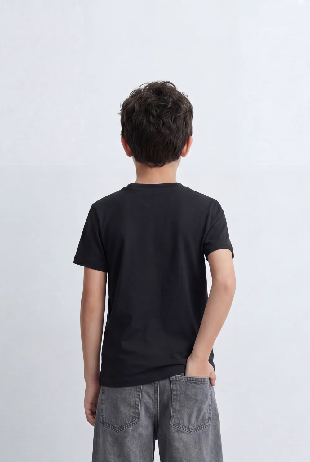Boy’s Tomato Store Essential T-Shirt Clean Minimal Design Regular Fit Silhouette Everyday Versatility - Image 2