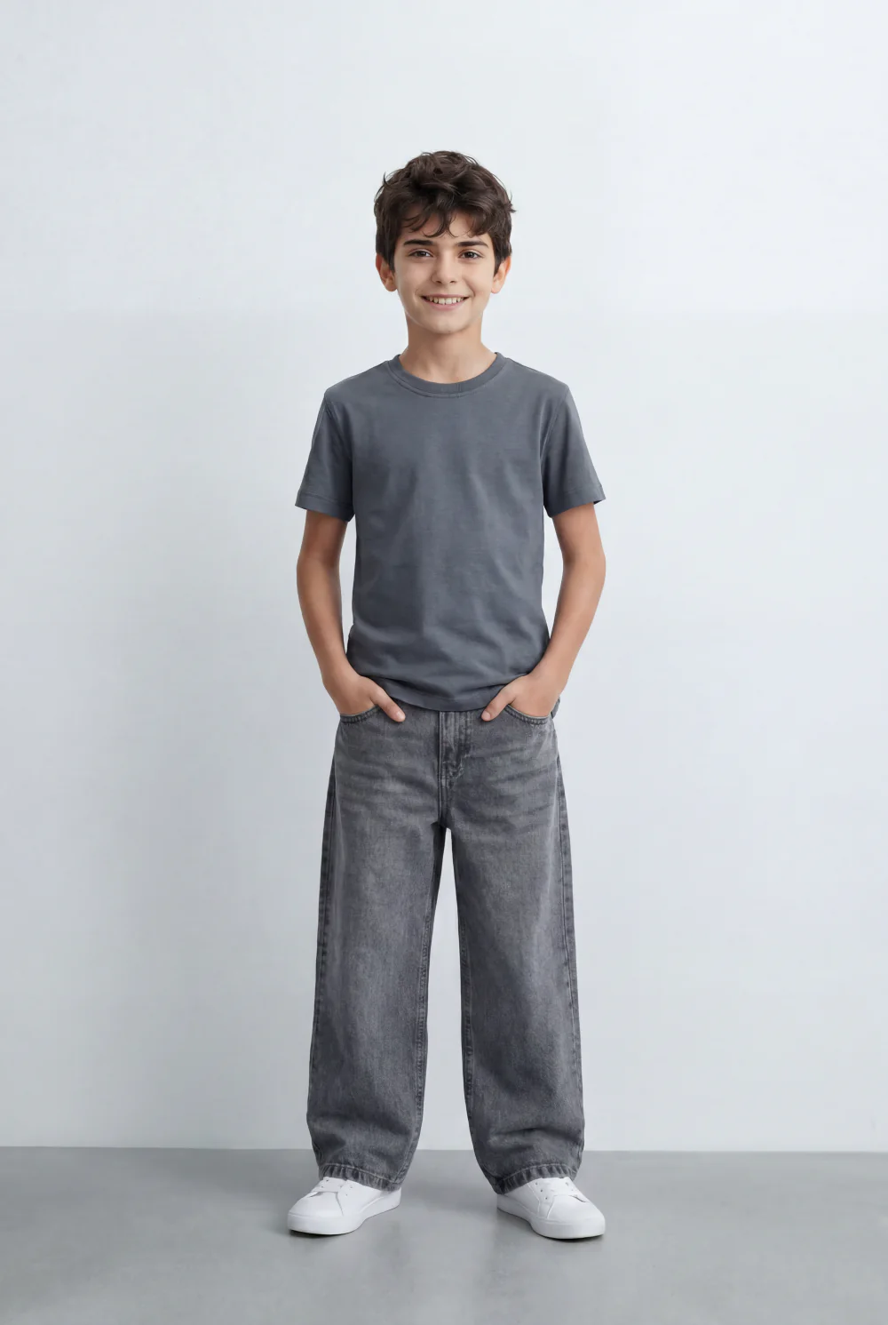 Boy’s Tomato Store Essential T-Shirt Clean Minimal Design Regular Fit Silhouette Everyday Versatility - Image 7