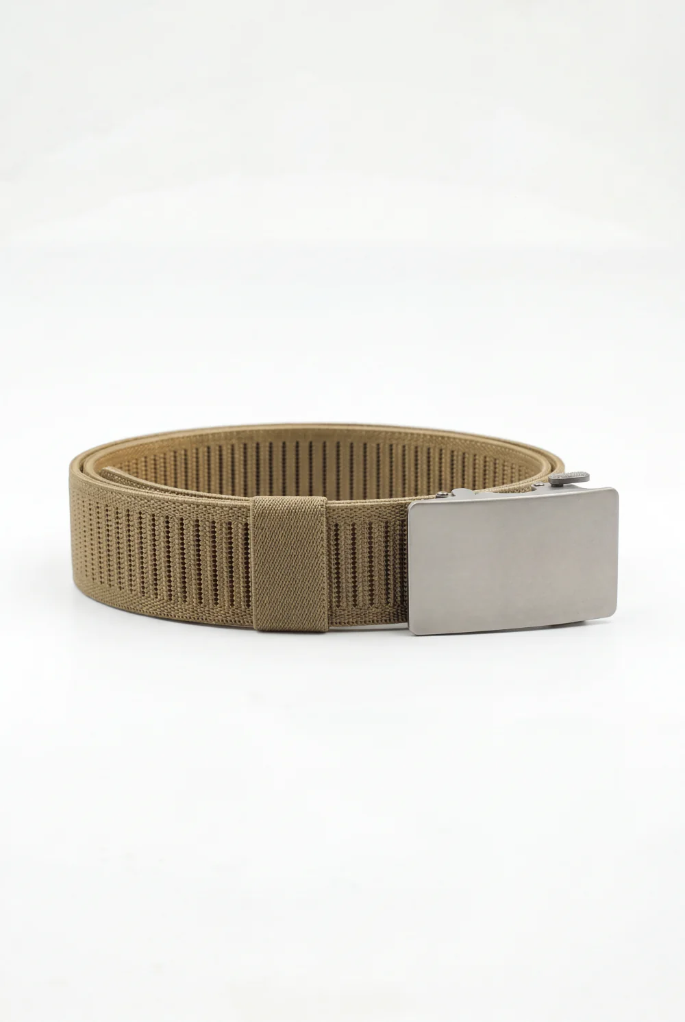 Men’s Tomato Store Everyday Webbing Belt Smooth Brushed Metal Plate Buckle - Image 10