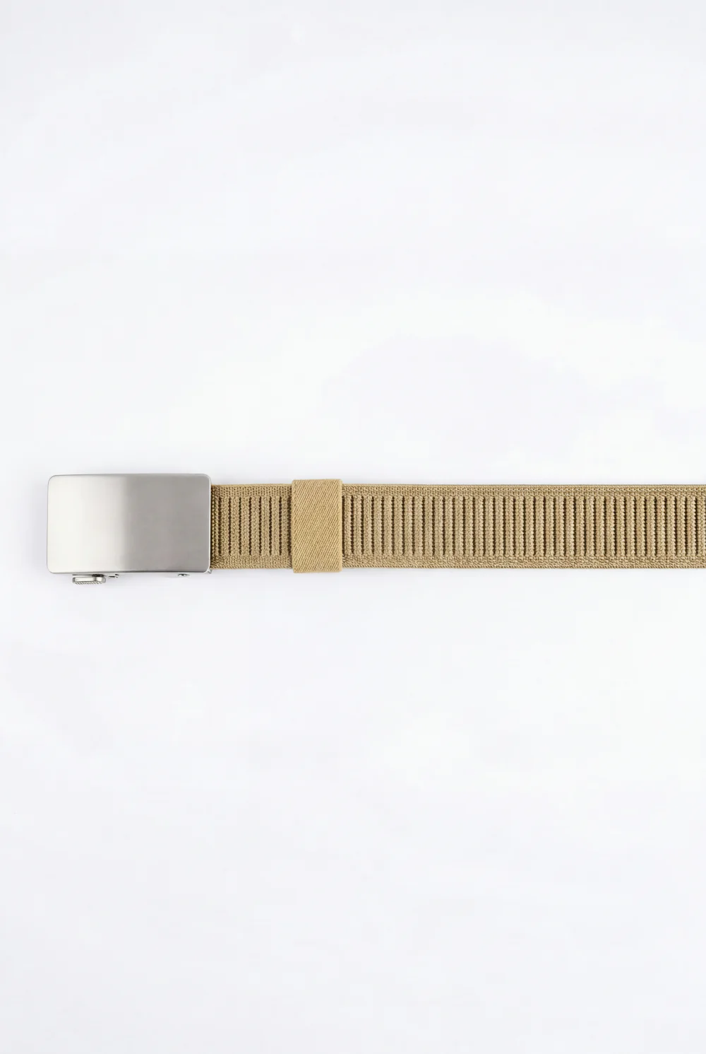 Men’s Tomato Store Everyday Webbing Belt Smooth Brushed Metal Plate Buckle - Image 12