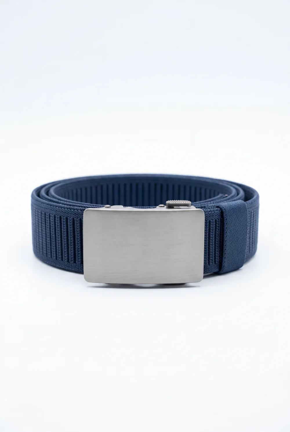 Men’s Tomato Store Everyday Webbing Belt Smooth Brushed Metal Plate Buckle - Image 13