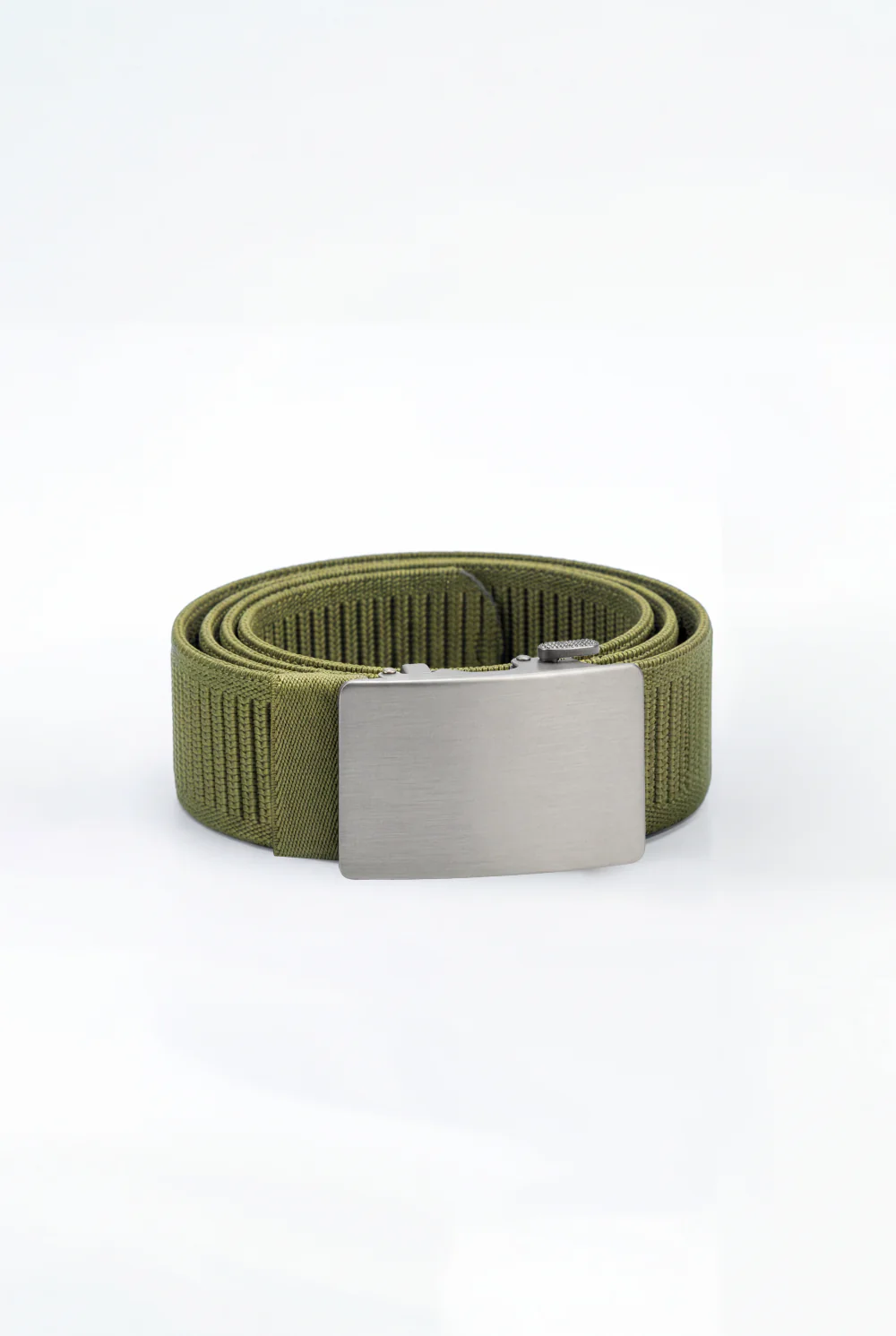 Men’s Tomato Store Everyday Webbing Belt Smooth Brushed Metal Plate Buckle - Image 16