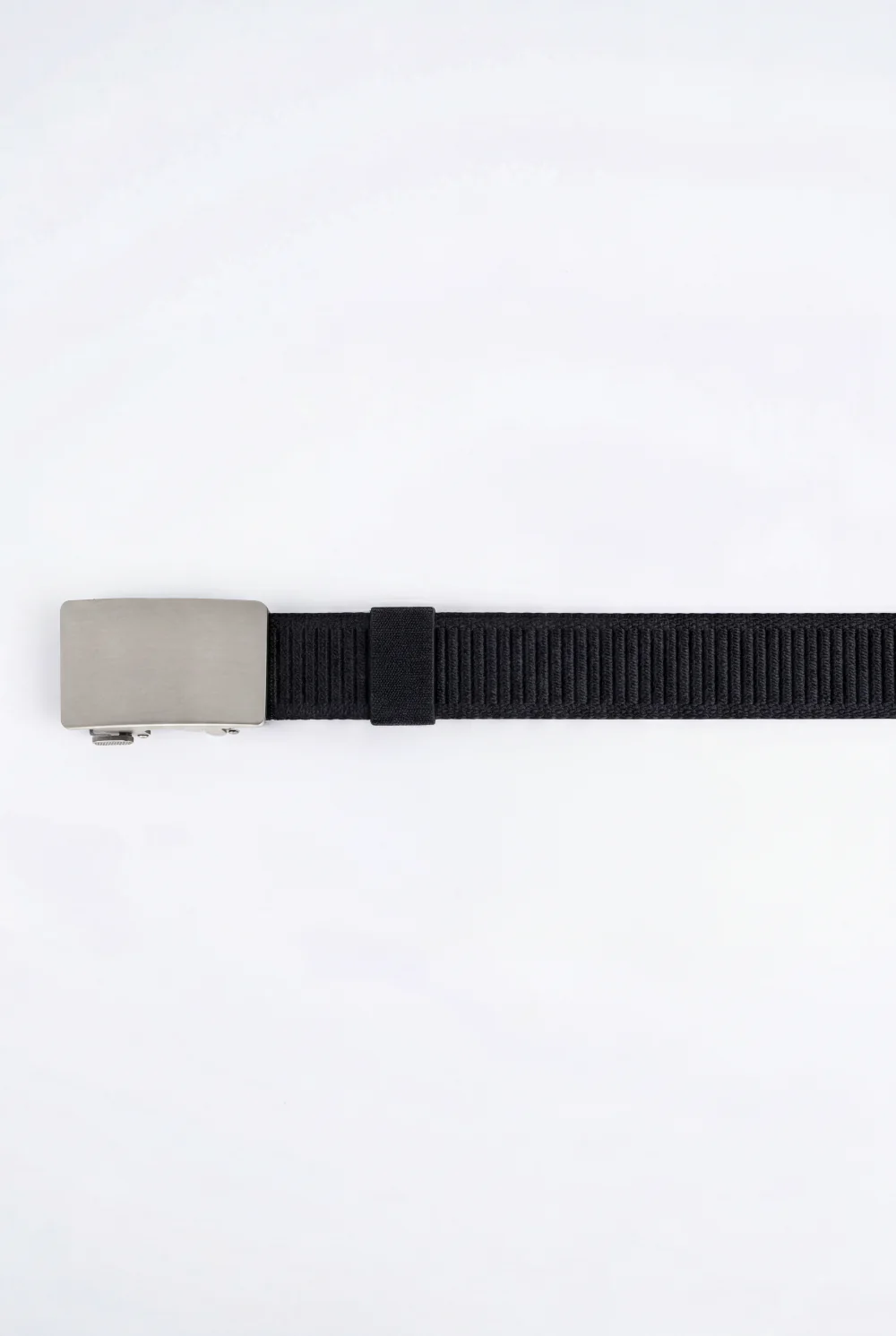 Men’s Tomato Store Everyday Webbing Belt Smooth Brushed Metal Plate Buckle - Image 6