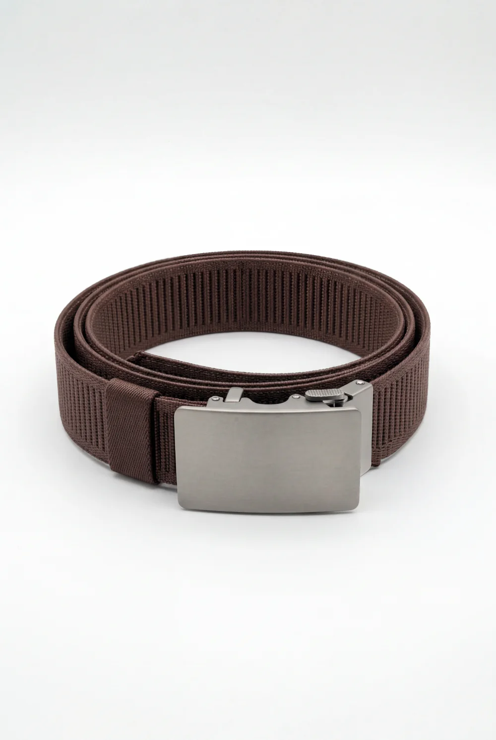Men’s Tomato Store Everyday Webbing Belt Smooth Brushed Metal Plate Buckle - Image 8
