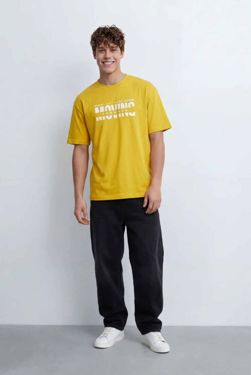 Men’s Tomato Store Graphic T-Shirt Bold Moving Front Print With Motivational Typography Artwork - Image 7