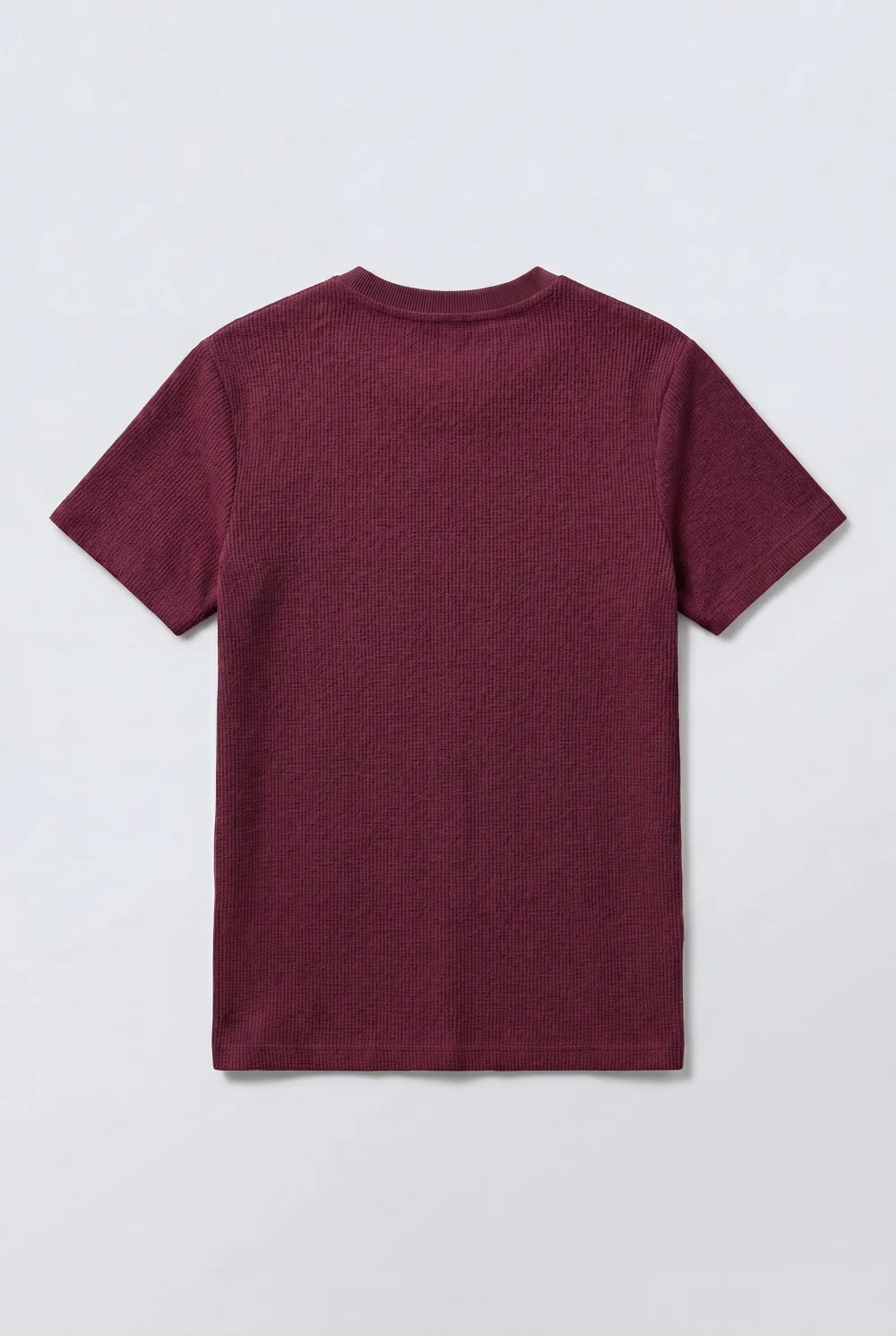 Men’s Tomato Store Knit Texture Open Weave Surface Breathable Elevated Everyday T-Shirt - Image 24