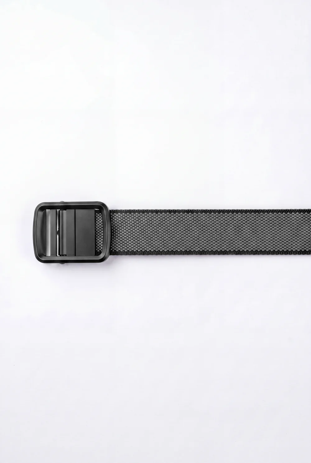 Men’s Tomato Store Matrix Weave Auto Belt With Two Tone Basket Weave Pattern Raised Inner Grip Texture Matte Frame Buckle - Image 3