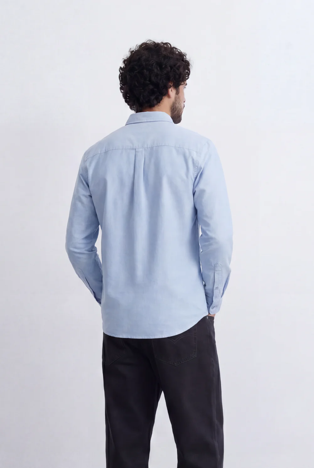 Men’s Tomato Store Minimal Button Down Shirt Soft Touch Fabric Slim Fit Tailored - Image 14