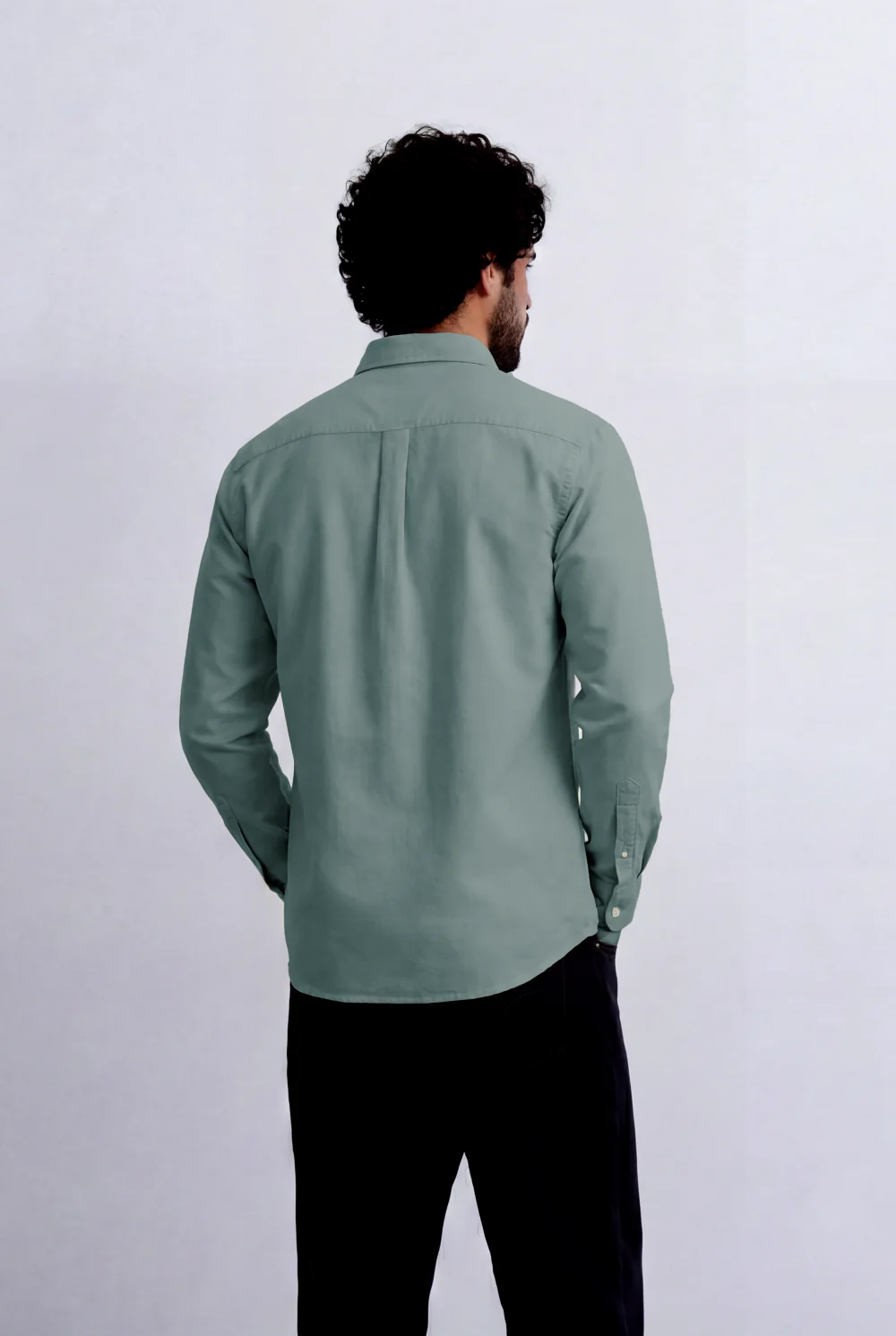 Men’s Tomato Store Minimal Button Down Shirt Soft Touch Fabric Slim Fit Tailored - Image 22