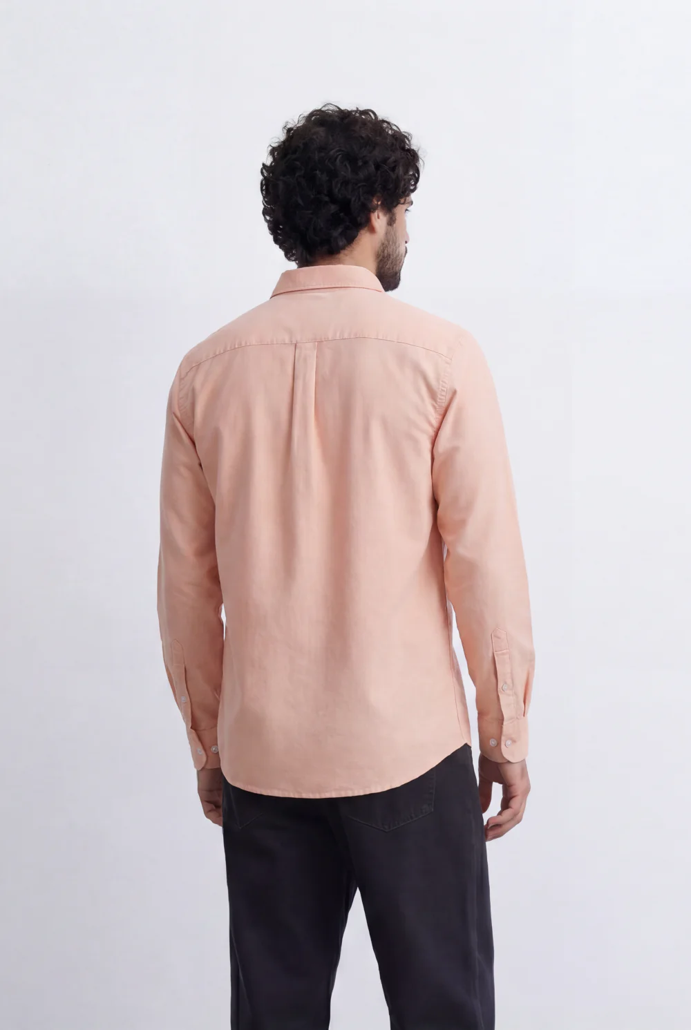 Men’s Tomato Store Minimal Button Down Shirt Soft Touch Fabric Slim Fit Tailored - Image 26
