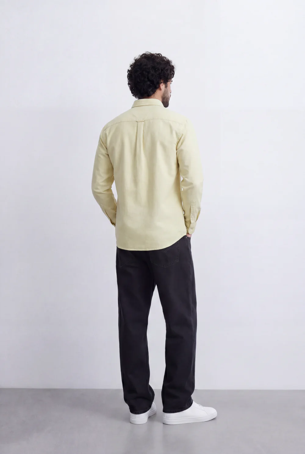 Men’s Tomato Store Minimal Button Down Shirt Soft Touch Fabric Slim Fit Tailored - Image 34