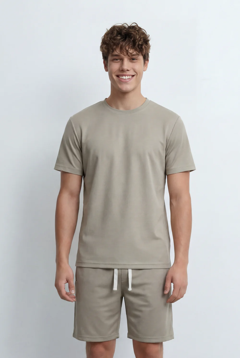 Men’s Tomato Store Minimal Details And An Adjustable Drawstring Waist Outfit Regular Fit - Image 3