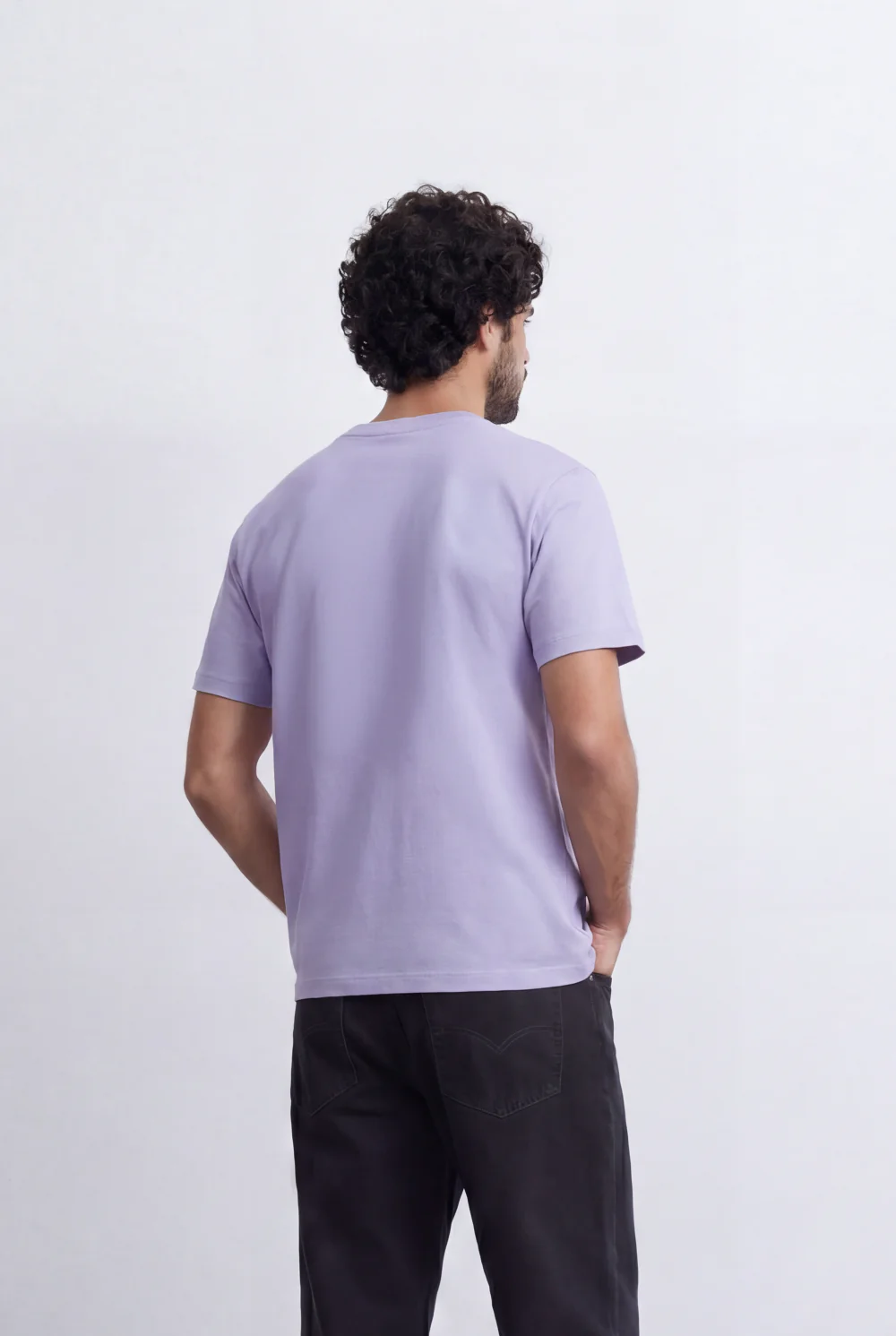 Men’s Tomato Store Minimal Statement T-Shirt Raised Game Over Typography Detail - Image 6