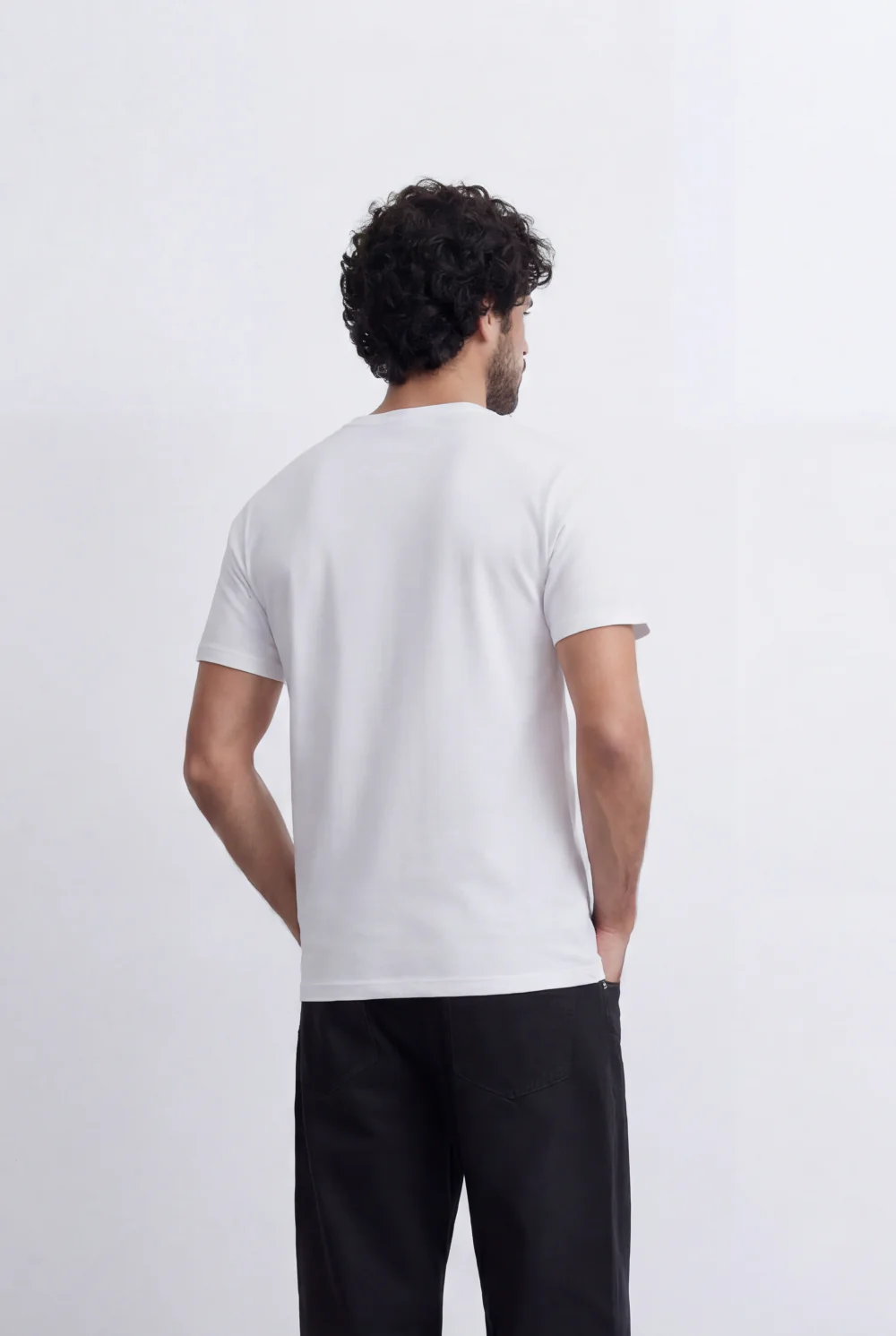 Men’s Tomato Store Numeric Graphic T-Shirt Raised Number Front Artwork Textured Patch Detail - Image 6