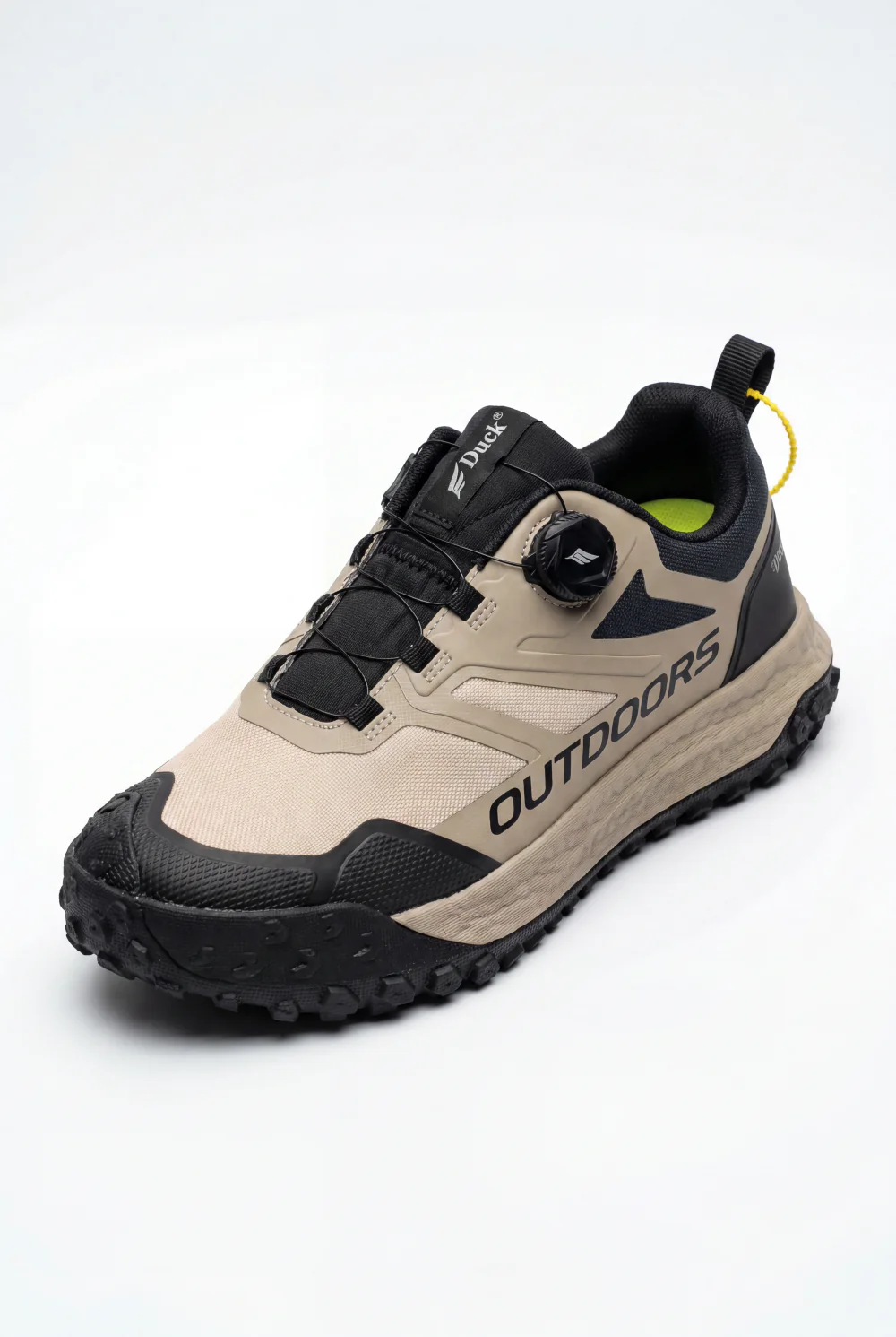 Men’s Tomato Store Outdoor Trek Shoe Rugged Build Reinforced Upper Quick Lock Lace Duck Shoes - Image 2