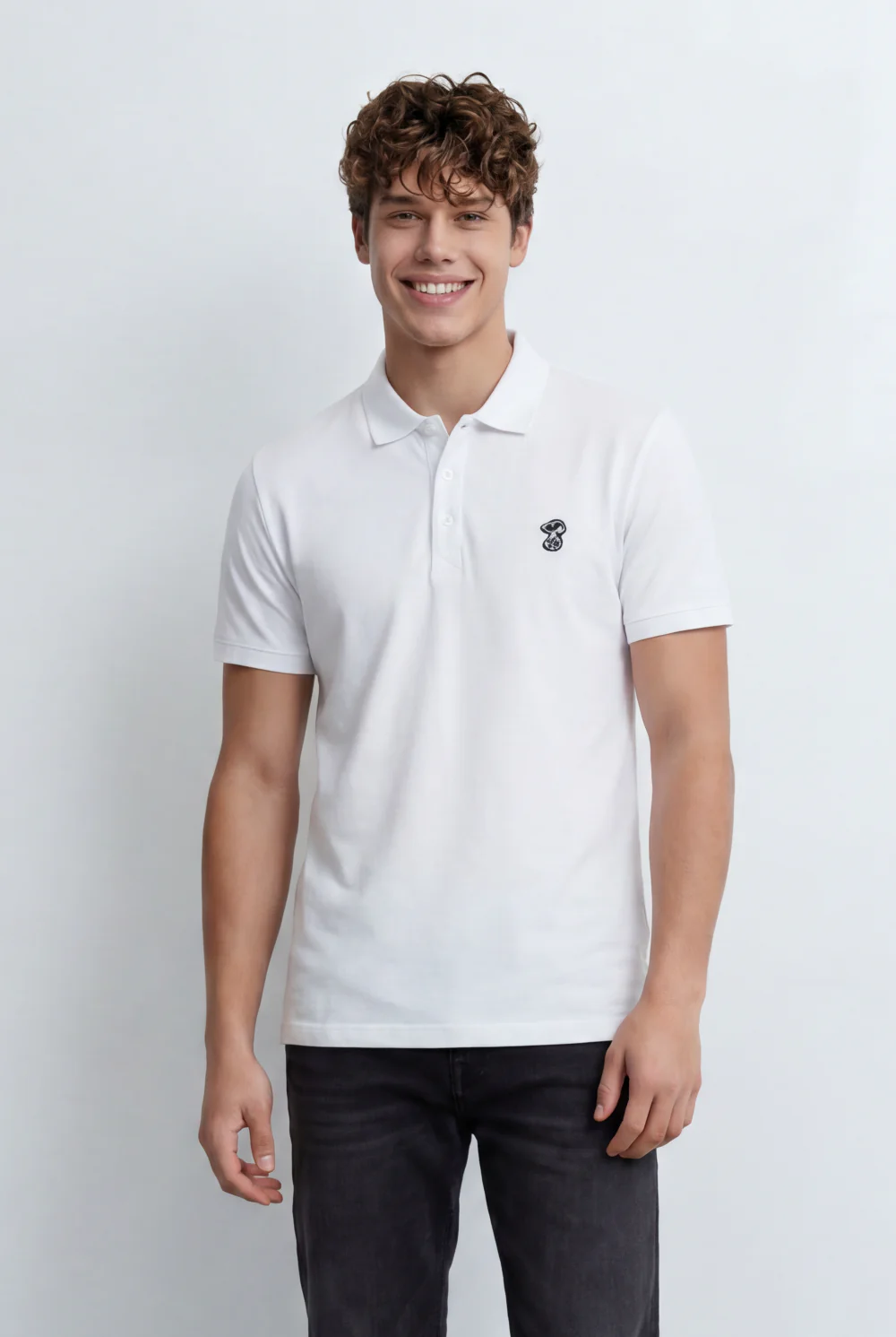 Men’s Tomato Store Polo T-Shirt Slim Fit Embroidered Chest Logo - Image 13