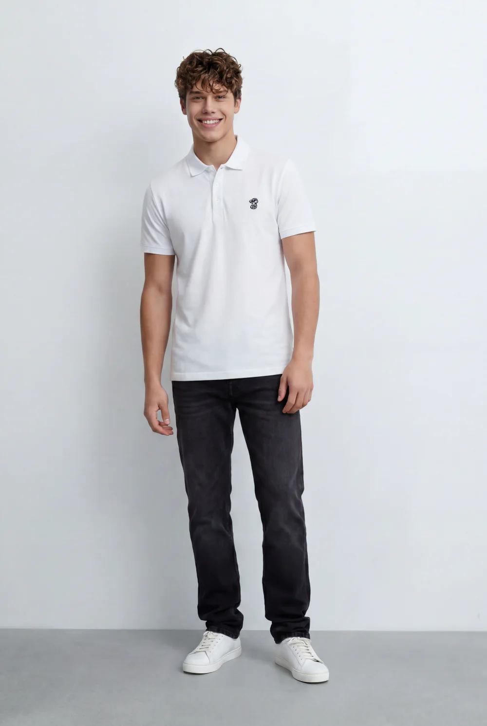 Men’s Tomato Store Polo T-Shirt Slim Fit Embroidered Chest Logo - Image 15