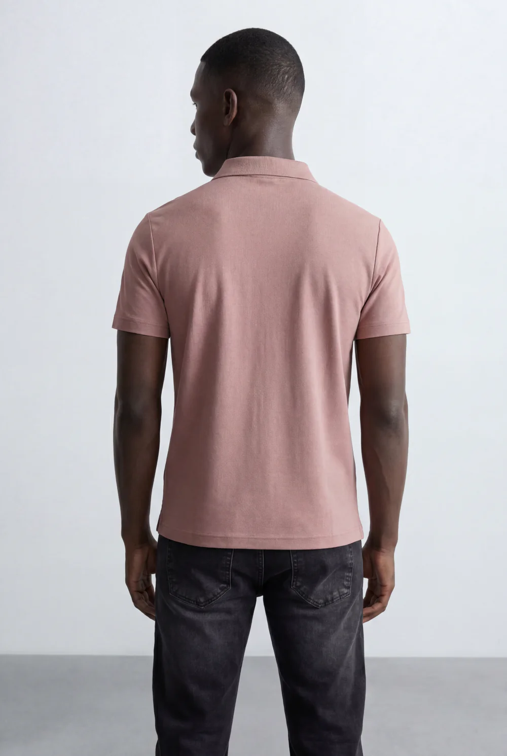 Men’s Tomato Store Refined Polo Shirt Embroidered Chest Detail Classic Collar Structure Button Placket T-Shirt - Image 10