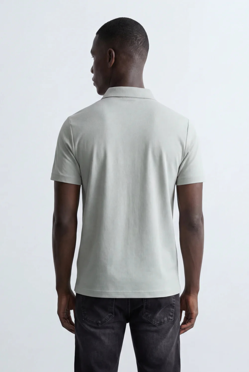 Men’s Tomato Store Refined Polo Shirt Embroidered Chest Detail Classic Collar Structure Button Placket T-Shirt - Image 14